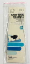 BOYE Circular Knitting Needles 24” Size 3  Old Stock USA 7349 Vintage Al... - $129.55 MXN