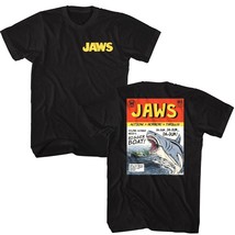 Jaws Horror Comic Men&#39;s T Shirt - £22.38 GBP+