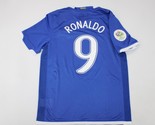 brazil jersey 2006 shirt ronaldo blue world cup short sleeve playera - $85.00