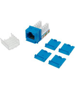 C2G 29316 CAT6 90 KEYSTONE JACK BLUE - $44.00 CAD