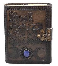 Book of Shadows aged looking paper leather w/ latch - $68.10