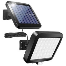 56 LEDs Outdoor Solar Security Light Flood Light Wall Solar Lamp Motion Senso... - £26.34 GBP