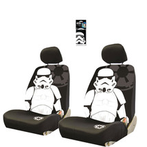 For SUBARU New Star Wars Stormtrooper Car Seat Cover Set with Air Freshe... - $53.23