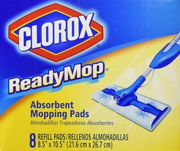 Clorox ReadyMop Pads Refill 8 pack 8.5&quot; x 10.5&quot; - £11.07 GBP