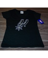 WOMEN&#39;S TEEN SAN ANTONIO SPURS NBA BASKETBALL T-shirt SMALL NEW w/ TAG - $19.80