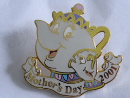 Disney Trading Spille 5019 DLR - Mother&#39;s Giorno 2001 ( Mrs. Potts &amp; Chip) - £25.23 GBP