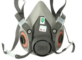 3M 6200 Half Facepiece Reusable Respirator, Respiratory Protection Size ... - £18.39 GBP