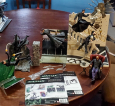 The Matrix Series1 Figures Neo Trinity Morpheus/Chair Lobby 2003 McFarlane Lot - $188.09