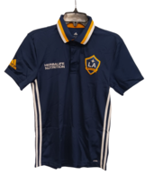 adidas Mens Los Angeles Galaxy Sideline Team Color Polo navy, Small - £31.02 GBP