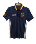 adidas Mens Los Angeles Galaxy Sideline Team Color Polo navy, Small - $752.48 MXN