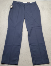 Tourney Golf Performance Pants Men&#39;s 35/32 Navy Moisture Wicking Stretch... - $29.41