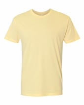 OKA Next Level Premium Crew Men&#39;s Soft Short Sleeve Fitted T-Shirt Plain  - £19.63 GBP