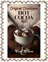 WIND AND WILLOW Original Chocolate Hot Cocoa Mix~No MSG~Add Milk/Heat~Se... - £6.82 GBP