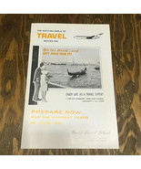 Vintage school brochure information package World Travel School Florida ... - $381.04 MXN