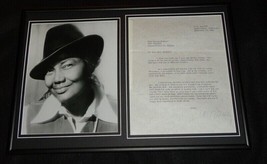 Pearl Bailey Signed Framed 1963 Letter &amp; Photo Display - £118.54 GBP