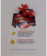 2018 Mario Kart Monopoly Gamer Replacement Piece Mario Token w/ Card - £3.82 GBP