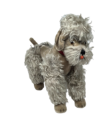 VINTAGE 1950&#39;s STEIFF SNOBBY JOINTED POODLE DOG MOHAIR STUFFED ANIMAL PL... - $2,057.24 MXN