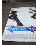 CATCH ME IF YOU CAN - MOVIE BANNER STARRING TOM HANKS &amp; LEONARDO DICAPRIO - £39.38 GBP