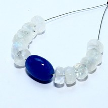 Ropada Rainbow Moonstone Beads Briolette Natural Loose Gemstone Making J... - $3.49
