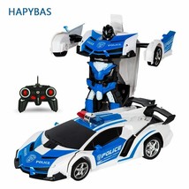 RC Car Transformation Robots Sports Vehicle Model  Robots Toys Cool Deformation - £20.30 GBP
