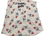 Wound Up Juniors Womens Tank Top White W/Popsicles S 3-5 Super Chill&#39; - $6.92