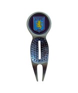 ASTON VILLA FC DIVOT TOOL AND MAGNETIC GOLF BALL MARKER. - $856.62 MXN