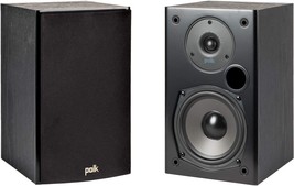 Polk Audio T15 100 Watt Home Theater Bookshelf Speakers – Hi-Res Audio with Deep - £155.06 GBP