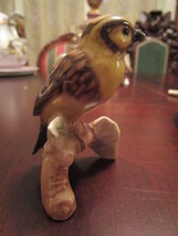 Goebel Yellow  Hammer Bird on branch  Goldammer Brown Bruant Dore 3 1/2[a7] - £28.13 GBP