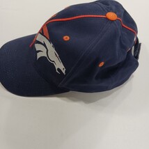 NFL Denver Broncos Back Strap Cotton Blue Baseball Cap Hat RN#69421 image 5