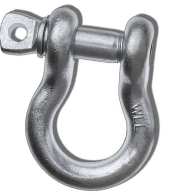 6-1/2 TON 7/8 inch X-Large D-Shackle - Galvanized (Single) (4X4 Vehicle ... - $23.00