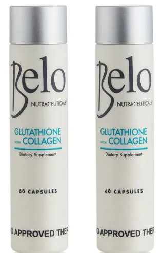 2 bottles belo essentials skin lightening/bleaching capsules - $229.99