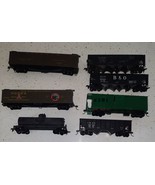 Lot of 7 Assorted Box Car Train HO Scale NOT TESTED - $543.78 MXN