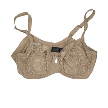 Understance Champagne Lace Bra 38D Full Coverage Adjustable Straps - $19.20