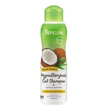 TropiClean Gentle Coconut Hypoallergenic Cat &amp; Kitten Shampoo 1ea/12 oz - $9.85