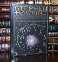Illustrated Brief History of Time by Stephen Hawking New Sealed Leather Bound - £26.60 GBP