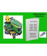 John Deere X330 X350 X354 X370 X380 X384 X390 X394 Select Series Tractor... - £15.00 GBP