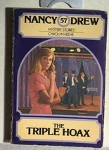 NANCY DREW #57 The Triple Hoax by Carolyn Keene (1979) Wanderer softcover - £9.33 GBP