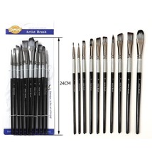 Paint Brushes Set for Art Acrylic Gouache Oil Watercolor Artist Canvas Synthetic - £118.56 GBP
