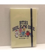 New BT21 Hole In One Hard Cover 4 x 6 Notebook - £10.24 GBP