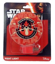 Disney Star Wars Night Light Resistance X-Wing Squadron - £3.91 GBP