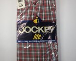 Jockey Life Tapered Boxer Size 36 Plaid Vintage 1998 NOS (QTY 1) - $16.99