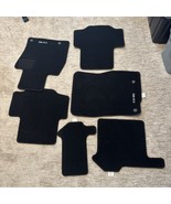 OEM 2017-2025 Mazda CX-90 Black Carpet Floor Mats (set of 6) KBG6-68G40 New - $136.59 CAD