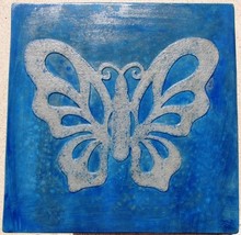 Butterfly Stepping Stone Concrete Mold 18x18x2" Make for $3 Each Ships Fast Free image 1
