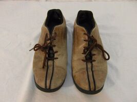 Adult Men's Timberland Tan Black Hiking Shoes Leather Lace Up Comfortabl... - $18.63