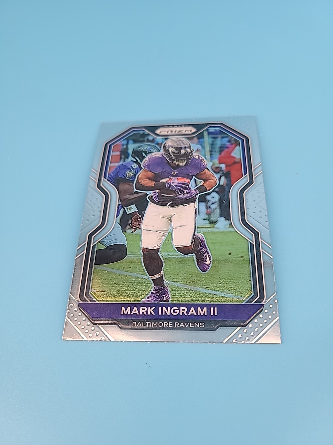 2020 Panini Mark Ingram #39 Prizm Baltimore Ravens Football Card - $1.49