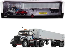 Mack Granite MP Tandem-Axle Day Cab with East Genesis End Dump Trailer Black an - £127.84 GBP