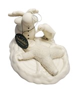 Department 56 Snowbabies &quot;Snow Angels&quot; Ceramic Figurine Bisque White #56... - £17.59 GBP