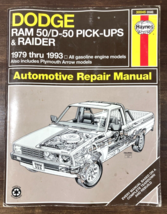 DODGE RAM D-50 Raider 1979-93 HAYNES Repair Service Manual #30045 Plymouth Arrow - $19.79