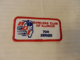 Bowlers Club of Illinois 700 Series Patch from the 90s Red Border - $10.00