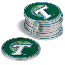 Tulane Green Wave 12 Pack Golf Ball Markers - £30.05 GBP